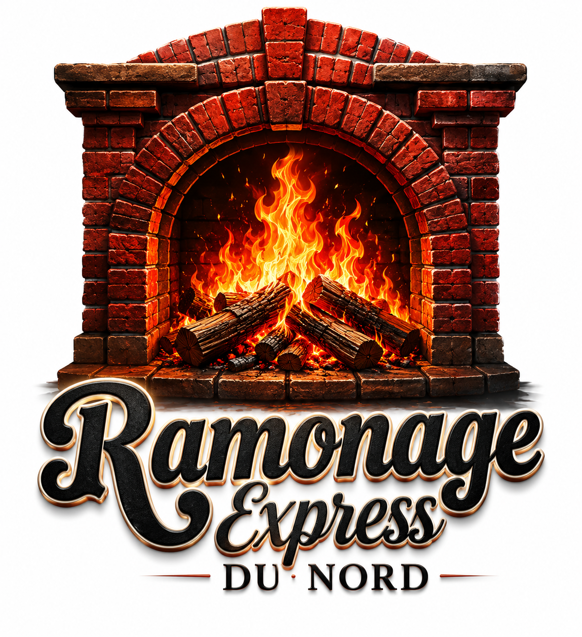 Logo Ramonage Express du Nord, ramonage et tubage
